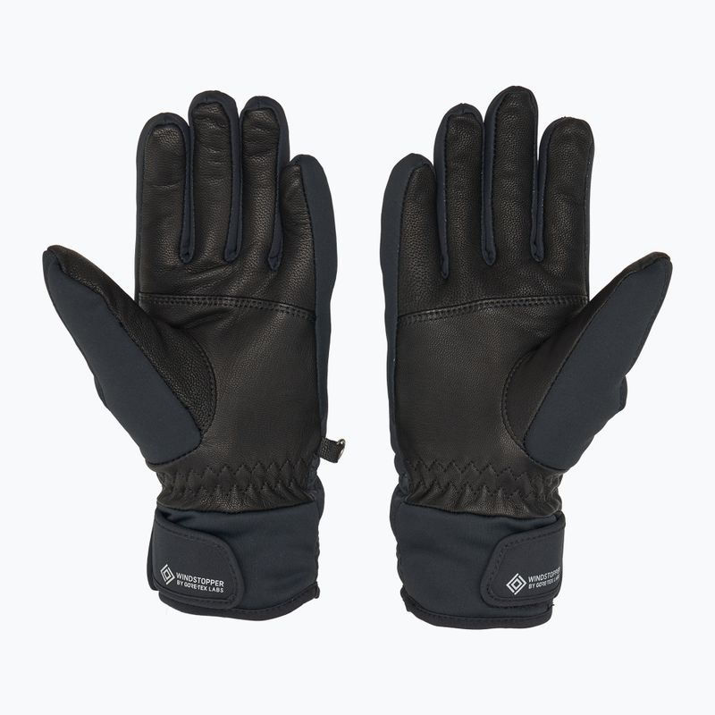 Dámske lyžiarske rukavice ZIENER Karoi WS PR black/rose metallic 2