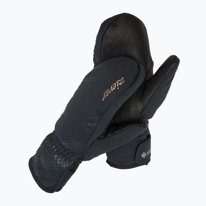 Dámske lyžiarske rukavice ZIENER Karoia WS PR Mitten black/rose metallic