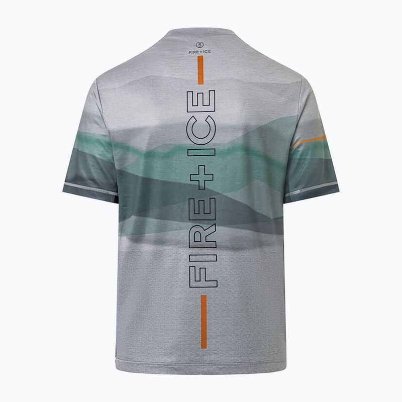 Pánske termo tričko longsleeve BOGNER FIRE+ICE Balduin2 1/4 Zip liquid silver 2