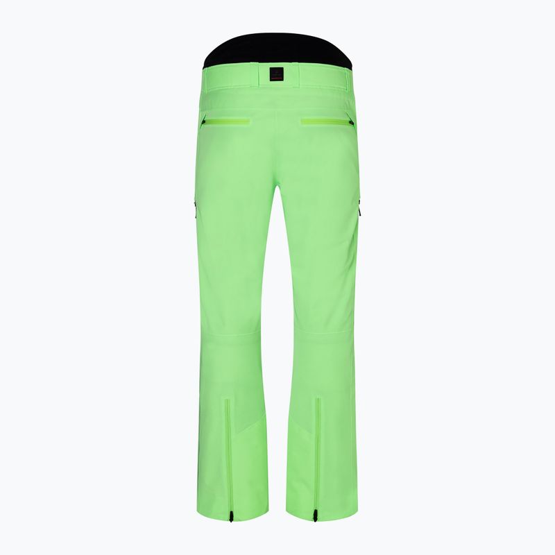 Pánske lyžiarske nohavice BOGNER FIRE+ICE Nic-T vibrant lime 2