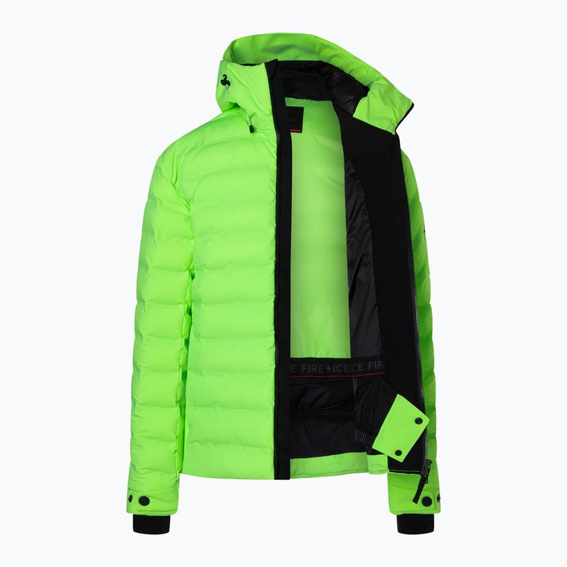 Pánska lyžiarska bunda Bogner Fire+Ice York vibrant lime 3