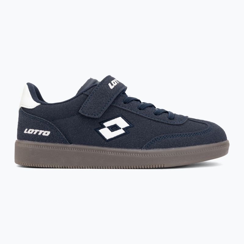 Detské topánky Lotto Vintal SC Kids navy/white 2