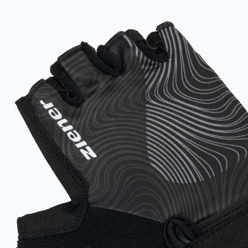 Dámske cyklistické rukavice ZIENER Cleni-Z Lady black 5