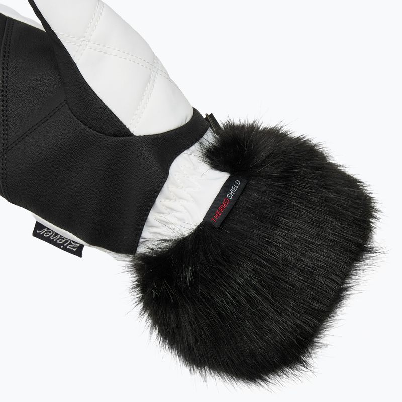 Dámske lyžiarske rukavice ZIENER Kwinzi-Z Mitten white 4