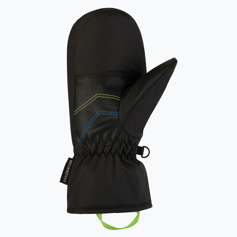 Detské lyžiarske rukavice ZIENER Lavivo-Z AS Mitten black 3