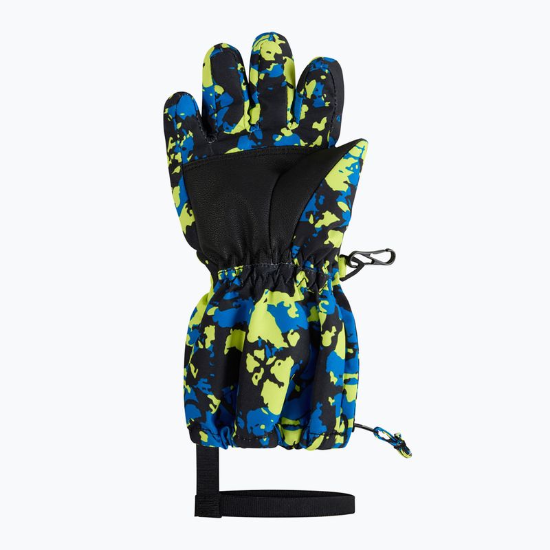 Detské lyžiarske rukavice ZIENER Levio AS Minis camo persian blue 3