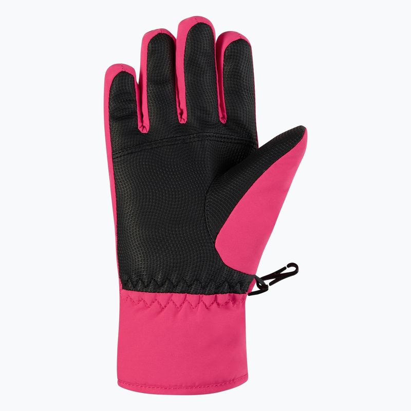 Detské lyžiarske rukavice ZIENER Leif GTX-Z tie-dye pop pink 3