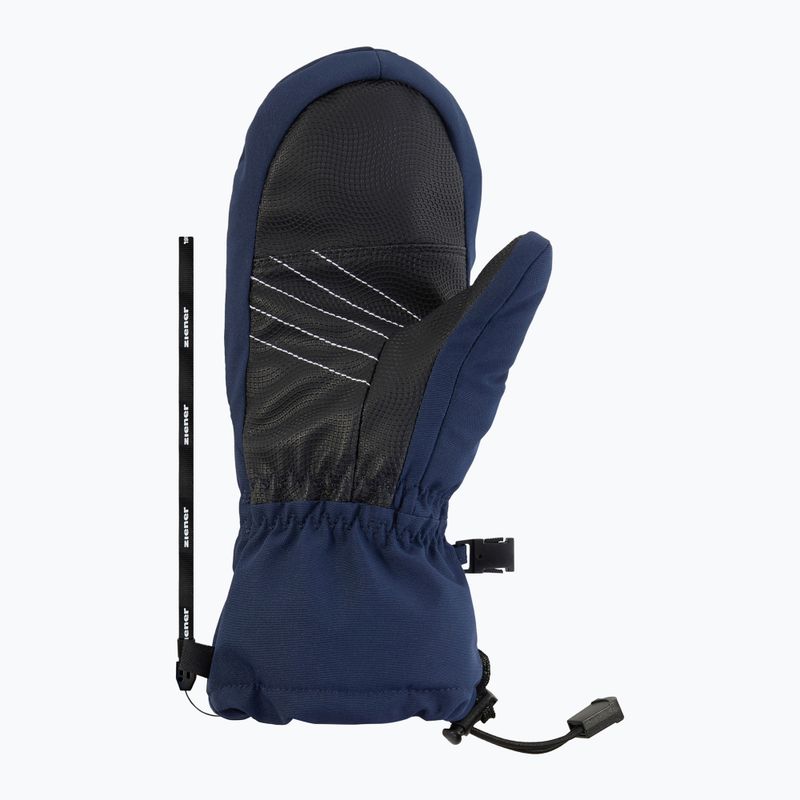 Detské lyžiarske rukavice ZIENER Lavalino-Z Aquashield AW Mitten dark navy/cobalt blue 3