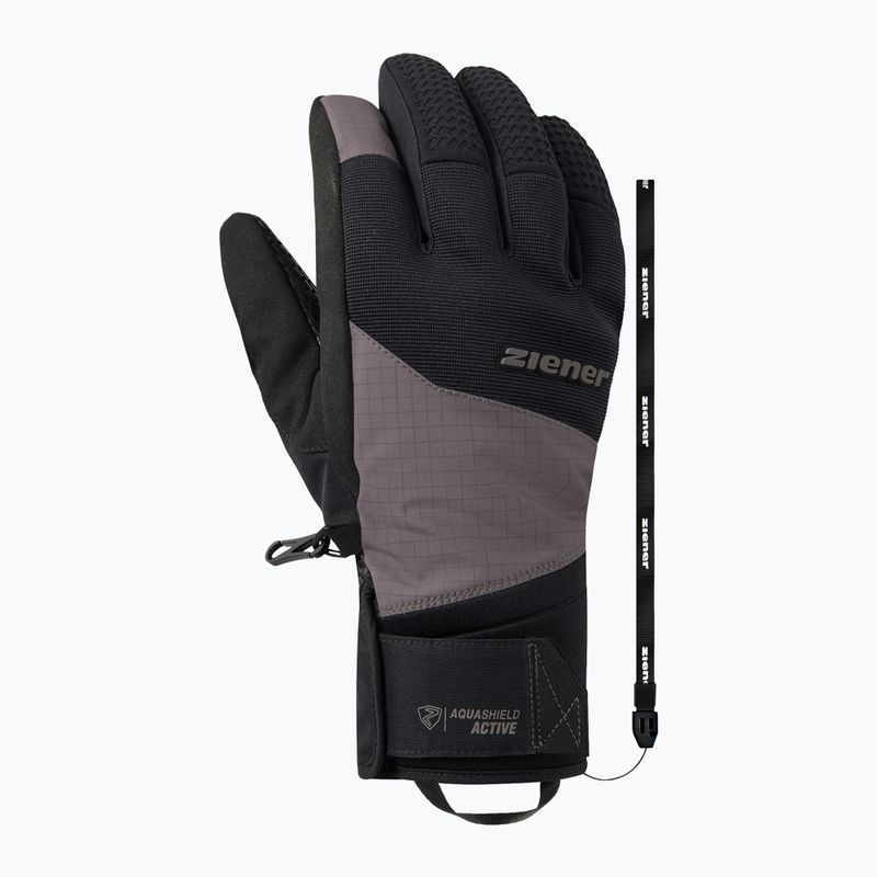 Pánske lyžiarske rukavice Ziener Gastius-Z Aquashield AW Glove magnet 2