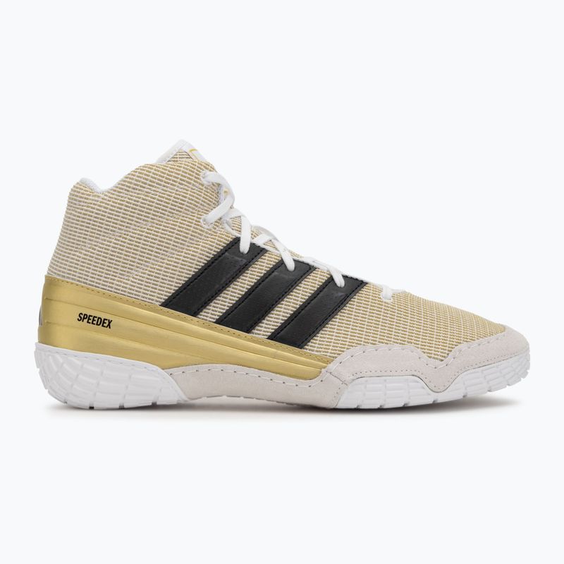 Boxerské topánky adidas Speedex core black/gold metallic 2