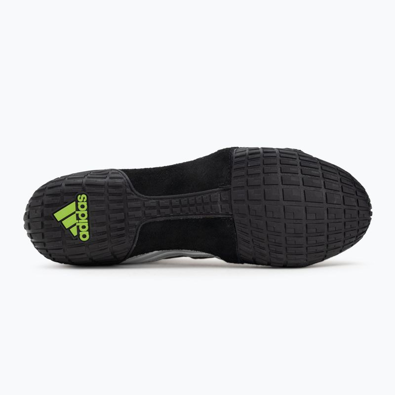 Boxerské topánky adidas Speedex core black/lucid lemon 4