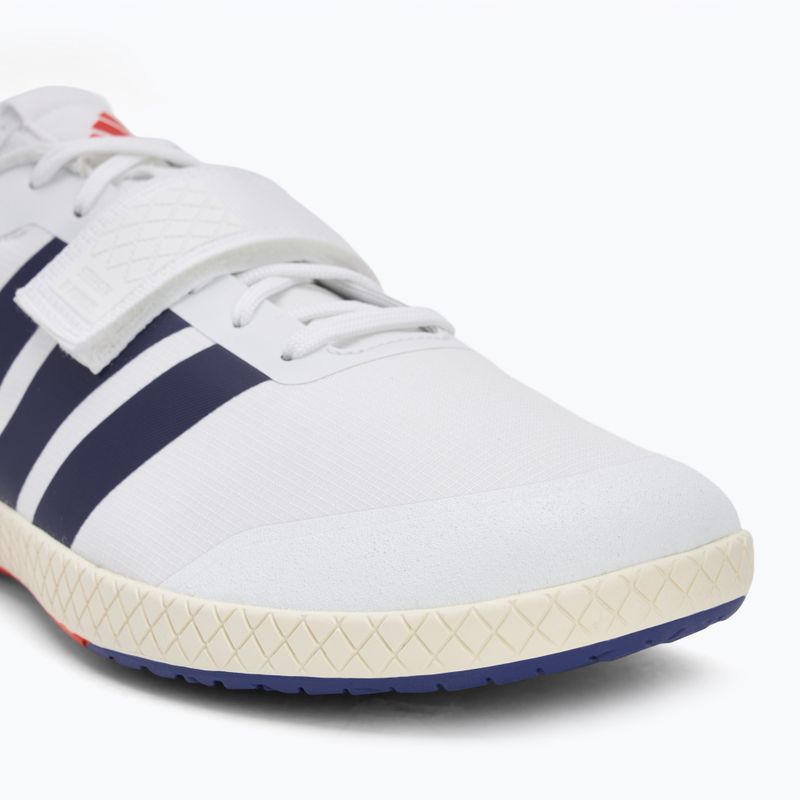 Vzpieračské topánky adidas The Total 2 Footwear white/dark blue/royal blue 7