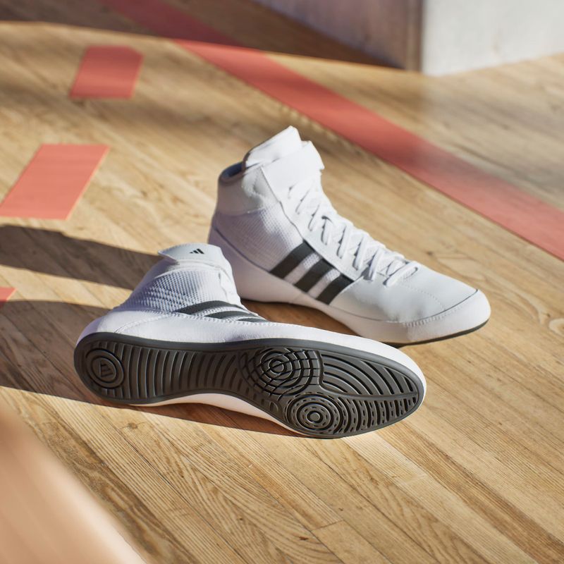 Boxerské topánky adidas HVC footwear white/ core black 19
