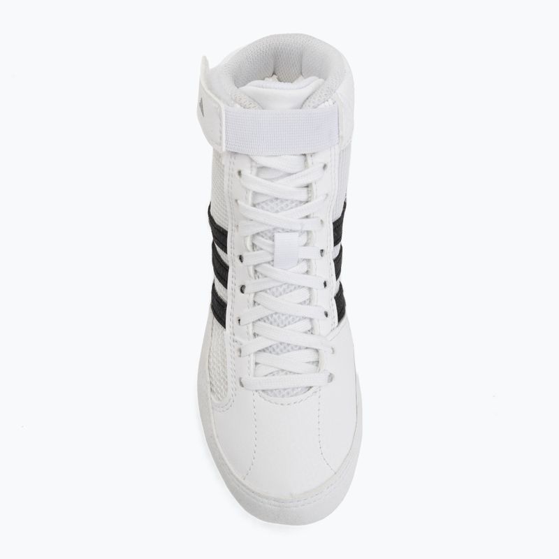Detské boxerské topánky adidas Havoc white/black 5