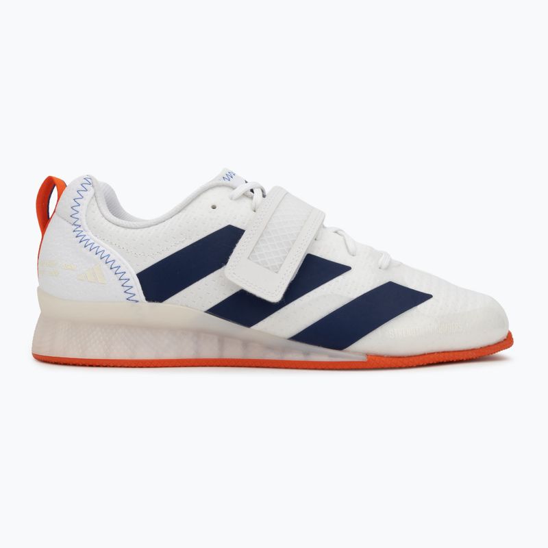 Vzpieračské topánky adidas Adipower Weightlifting III Footwear white/dark blue/royal blue 2