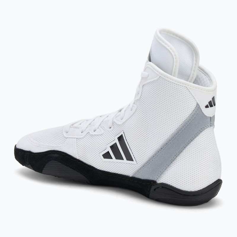 Boxerské topánky adidas Adizero silver metallic/core black 3