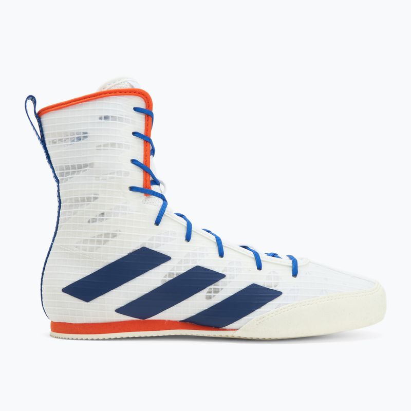 Boxerské topánky adidas Box Hog 4 white/navy 2