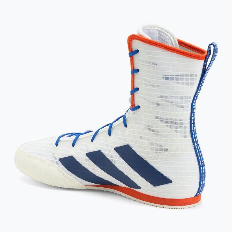 Boxerské topánky adidas Box Hog 4 white/navy 3