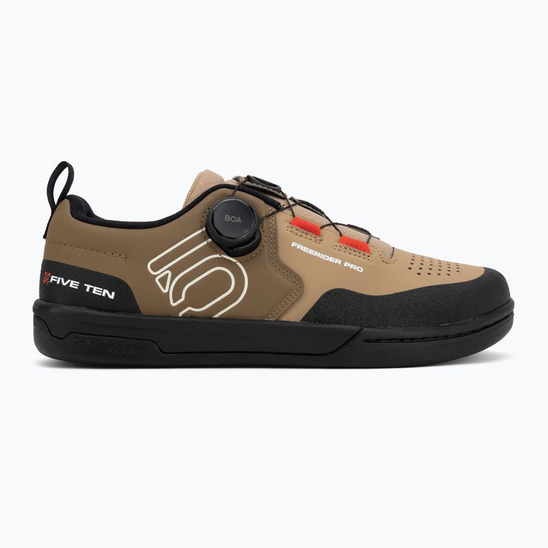 Pánske cyklistické topánky na platformové pedále adidas FIVE TEN Freerider Pro Boa cardboard/off white/core black 2