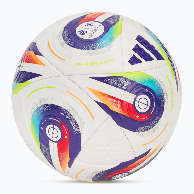 Football ball adidas Ekstraklasa Pro white size 5 2