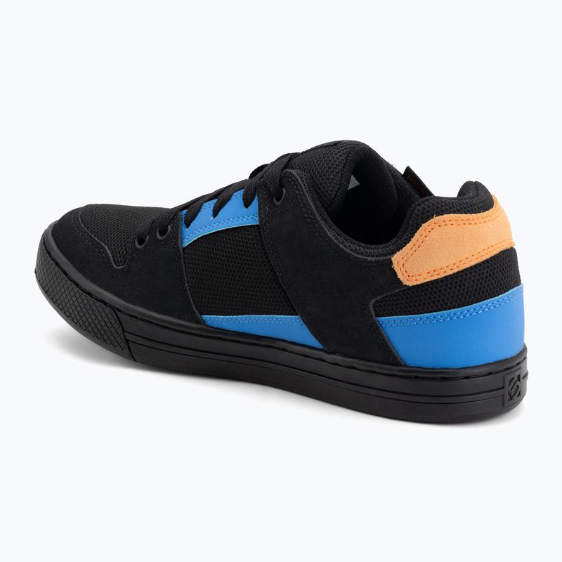 Pánske cyklistické topánky na platforme adidas FIVE TEN Freerider core black/off white/ray blue 3