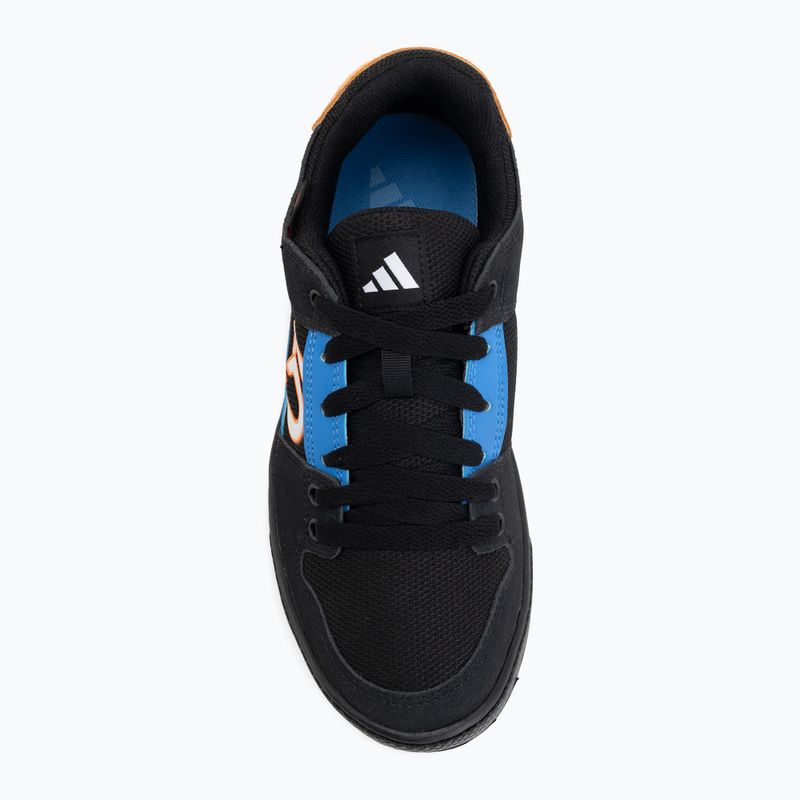 Pánske cyklistické topánky na platformové pedále adidas FIVE TEN Freerider core black/off white/ray blue 5