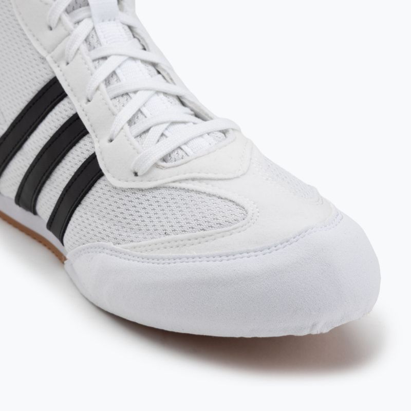 Boxerské topánky adidas Box Hog II white/black 7