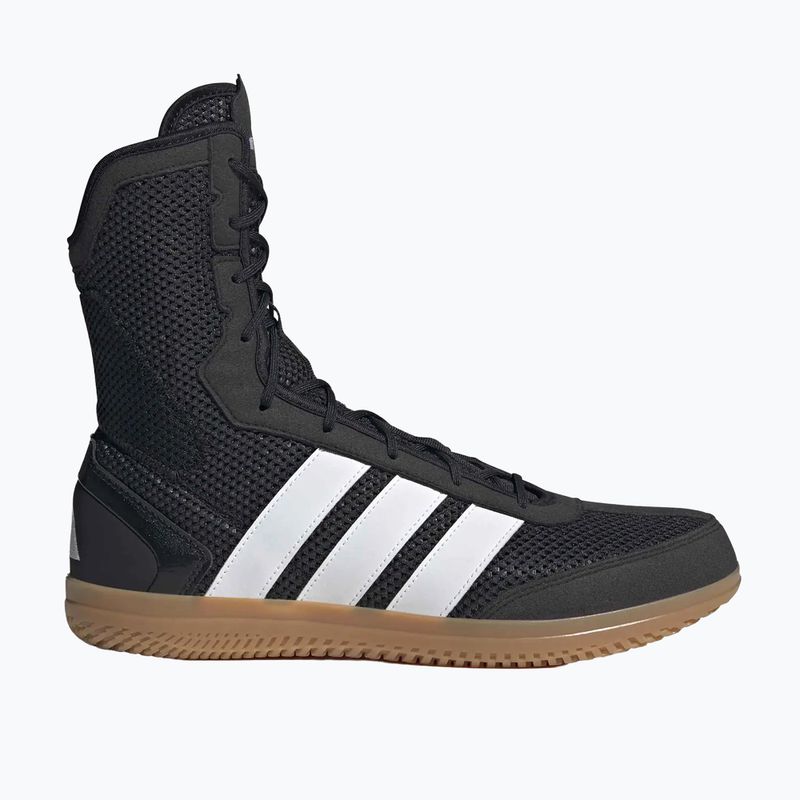 Pánske boxerské topánky adidas Box Hog Wide black/white 2
