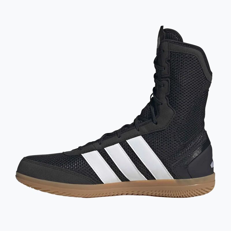 Pánske boxerské topánky adidas Box Hog Wide black/white 3