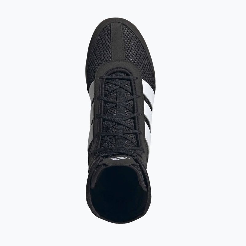 Pánske boxerské topánky adidas Box Hog Wide black/white 5