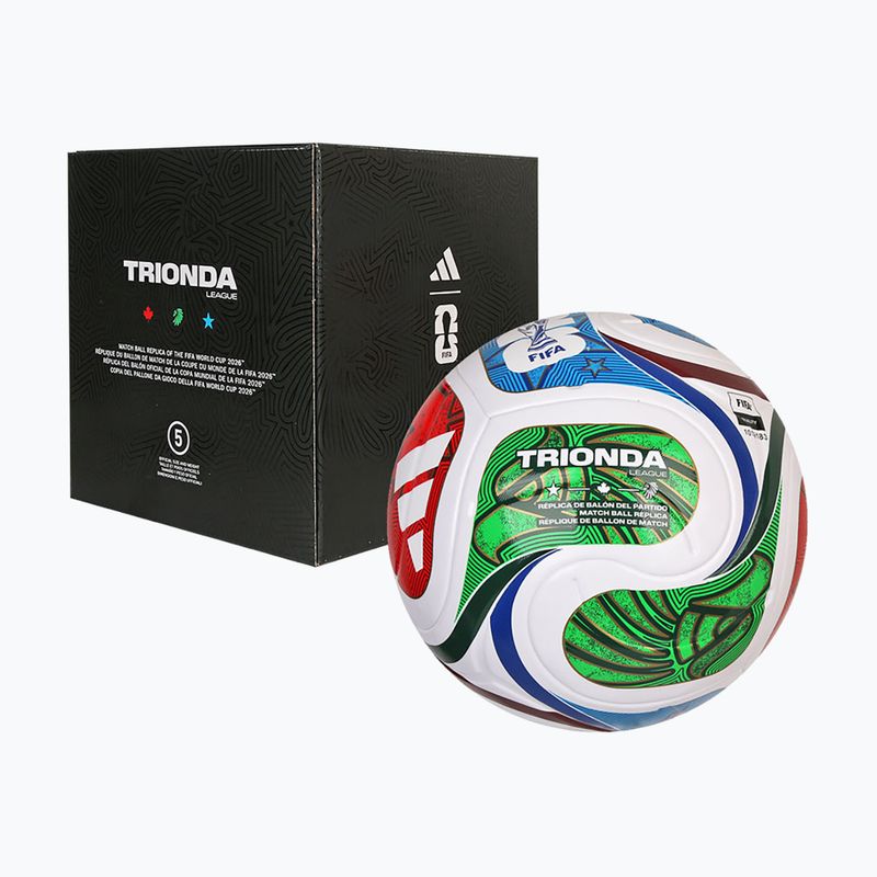 Futbalová lopta adidas Trionda League Box World Cup multicolor veľkosť 5 2
