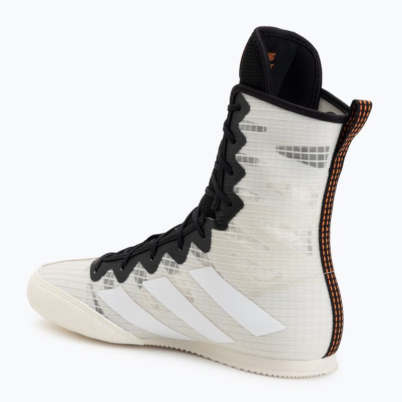 Boxerské topánky adidas Box Hog 4 Orbit Grey/Ftwr White/Pure Orange 3