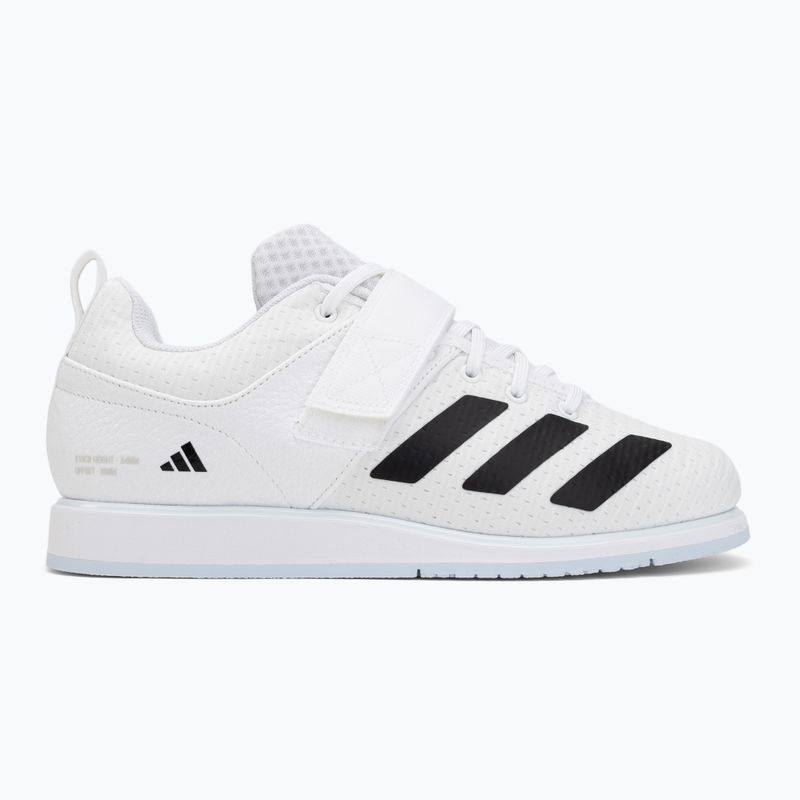Topánky na vzpieranie adidas Powerlift 5 white 2