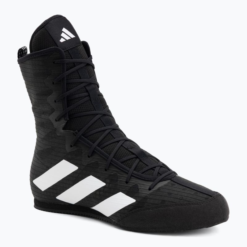 Boxerské topánky adidas Box Hog 4 black/white