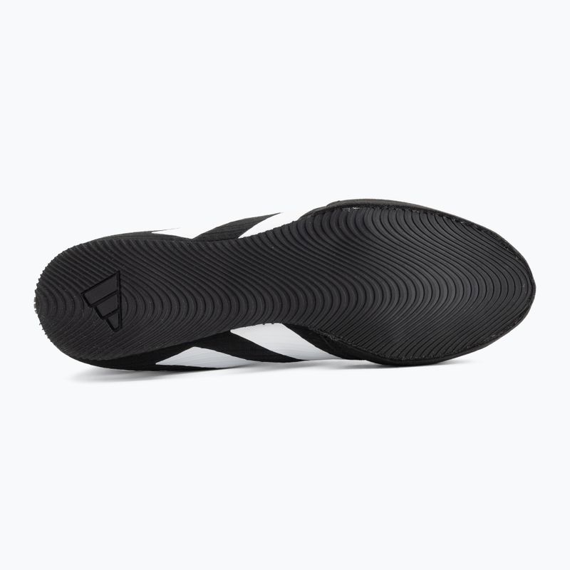 Boxerské topánky adidas Box Hog 4 black/white 4