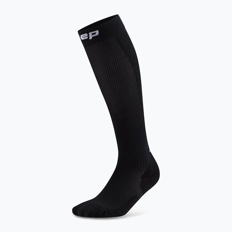 Dámske kompresné ponožky CEP Run Tall 5.0 black 2