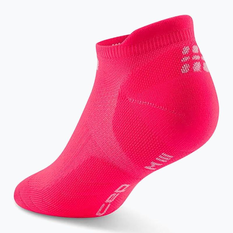 Dámske kompresné ponožky CEP Run No Show 5.0 pink 3