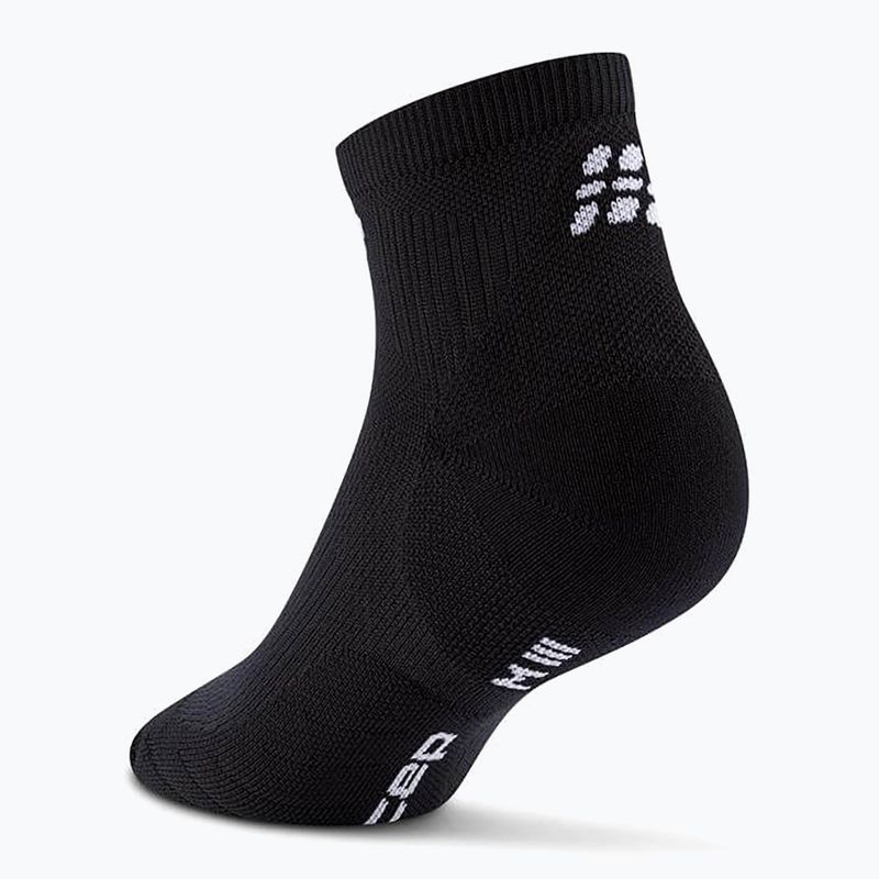 Dámske kompresné ponožky CEP Run Low Cut 5.0 black 3