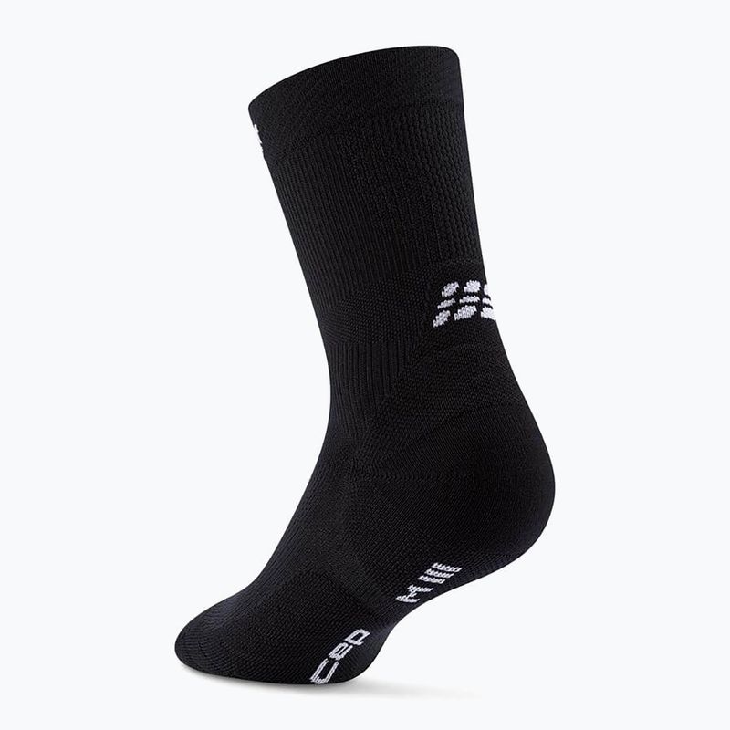 Dámske kompresné ponožky CEP Run Mid Cut 5.0 black 3