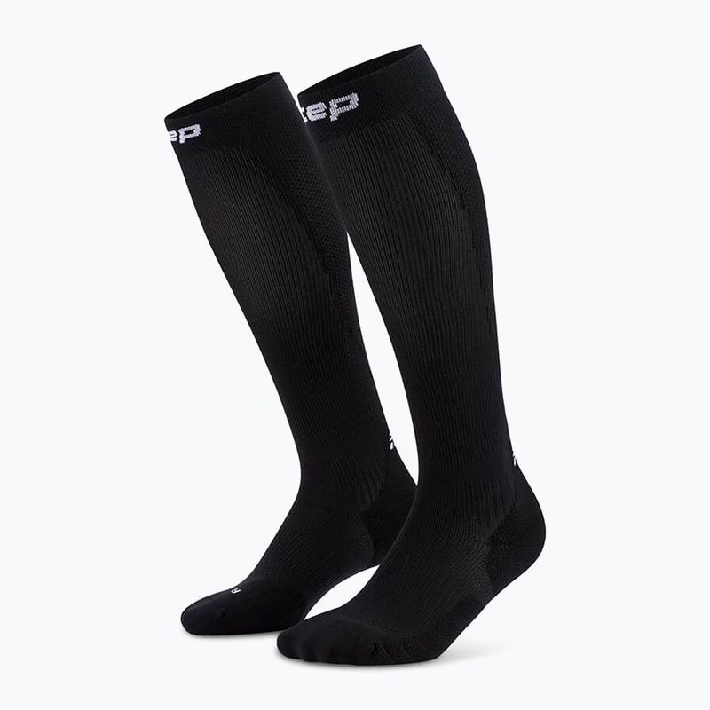 Pánske kompresné  ponožky CEP Run Tall 5.0 black