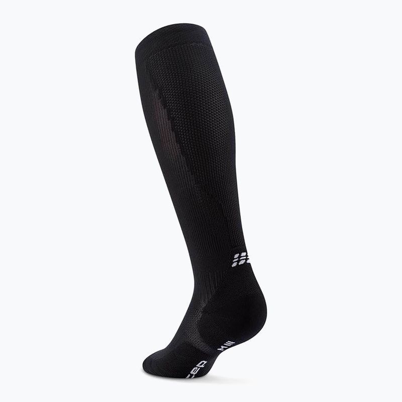 Pánske kompresné  ponožky CEP Run Tall 5.0 black 3