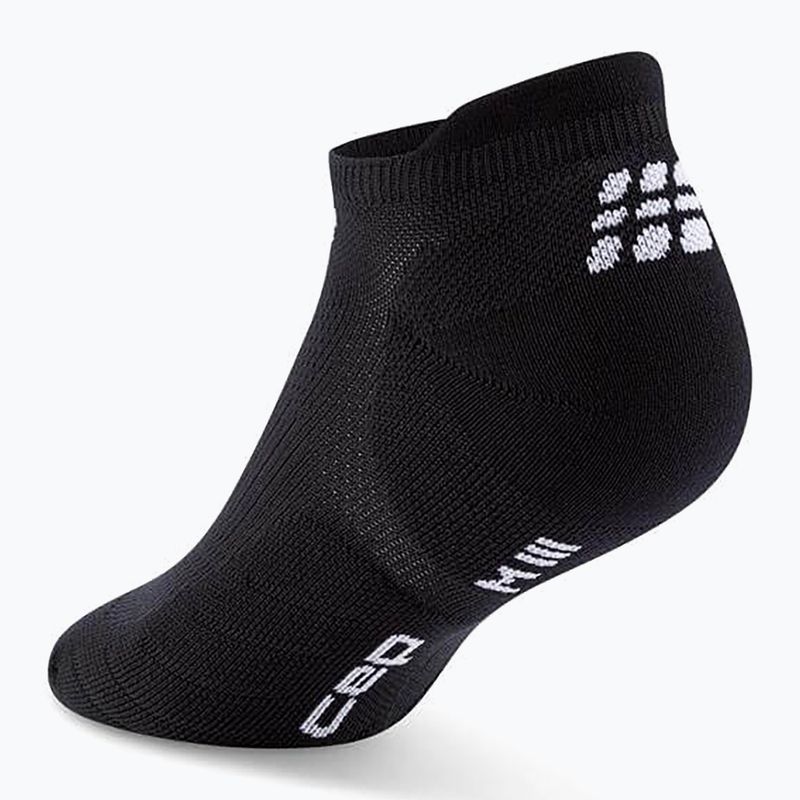 Pánske kompresné  ponožky CEP Run No Show 5.0 black 3