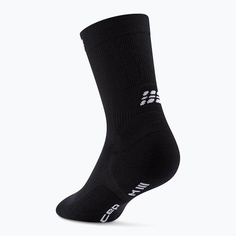 Pánske kompresné  ponožky CEP Run Mid Cut 5.0 black 3