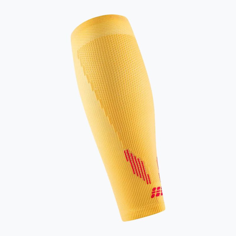 Pánske lýtkové kompresné návleky CEP Calf 5.0 marigold/burgundy 3