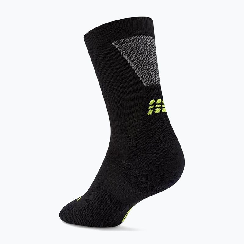 Dámske ponožky CEP Ultralight Mid Cut 4.0 black/grey 3