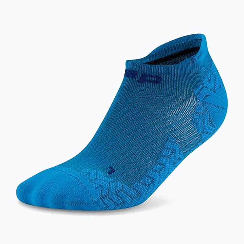 Pánske kompresné ponožky CEP Ultralight No Show 4.0 blue 2