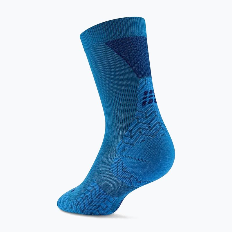 Pánske kompresné ponožky CEP Ultralight Mid Cut 4.0 blue/dark blue 3
