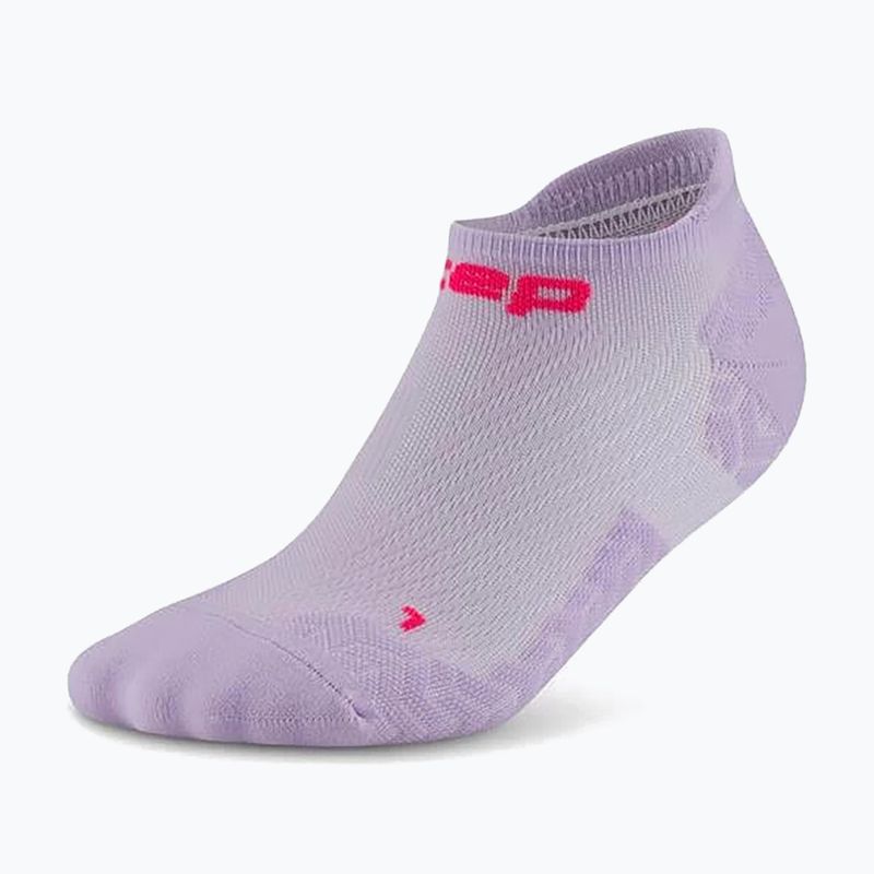 Pánske kompresné ponožky CEP Ultralight No Show 4.0 lilac 2
