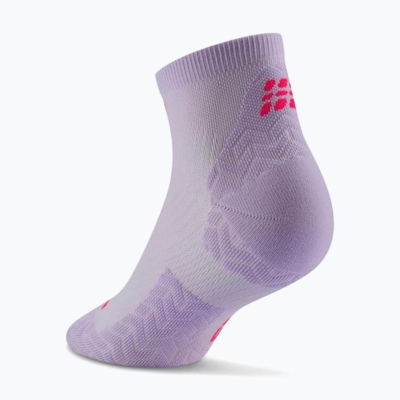 Pánske kompresné ponožky CEP Ultralight Low Cut 4.0 lilac 3
