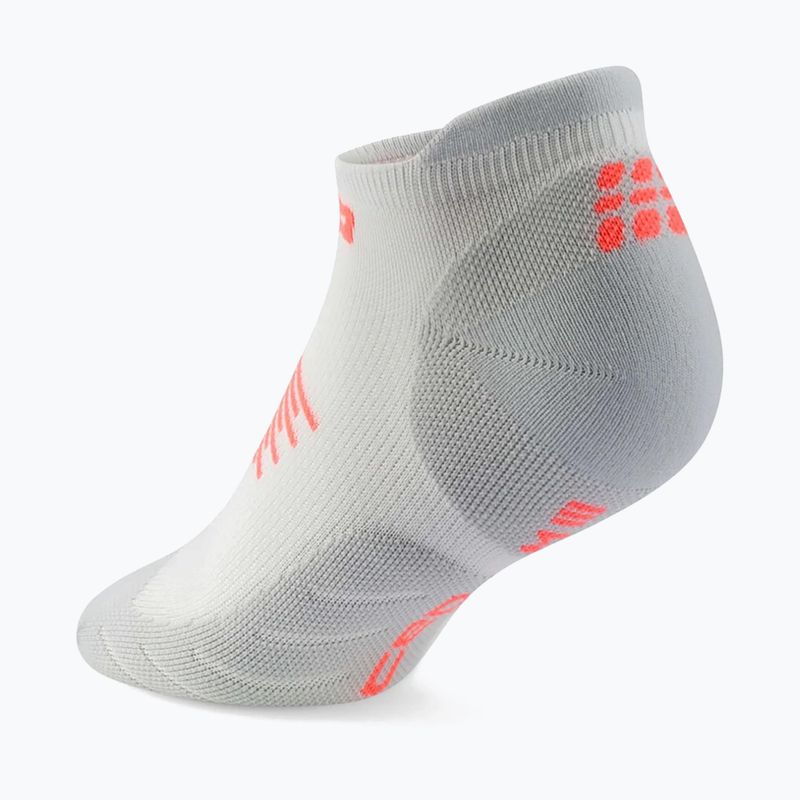 Dámske kompresné ponožky CEP Run No Show 5.0 grey 3